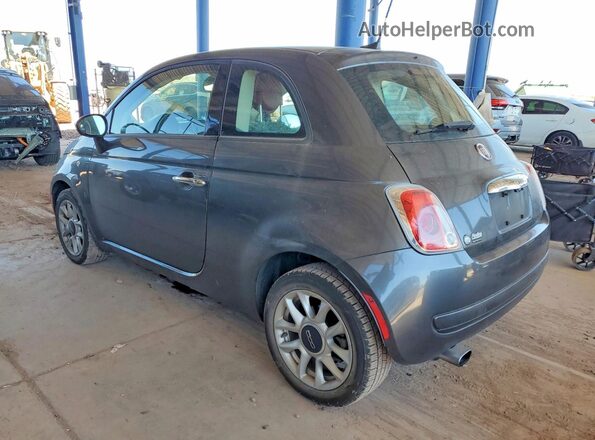 3C3CFFKR2GT122340 2016 FIAT 500 Gray Rear left