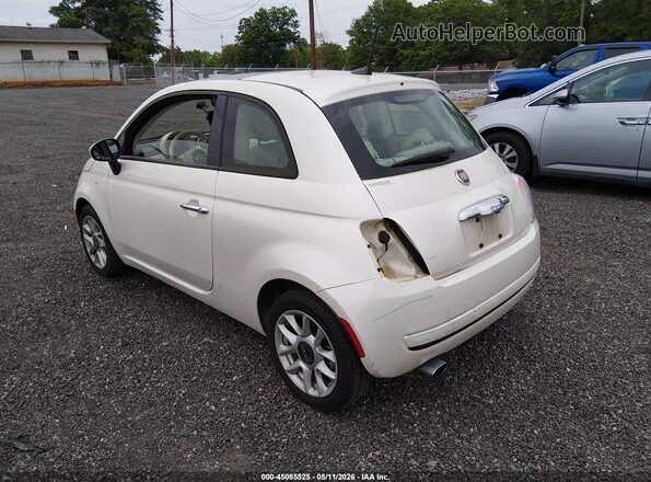3C3CFFKR7HT621233 2017 FIAT 500 White Rear left