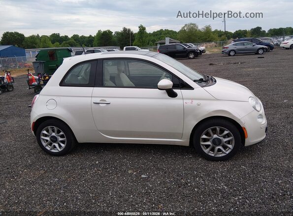 3C3CFFKR7HT621233 2017 FIAT 500 White 360 interior view