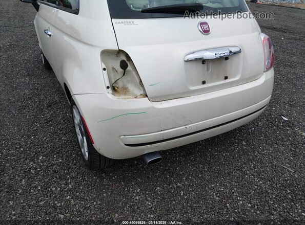 3C3CFFKR7HT621233 2017 FIAT 500 White Front view