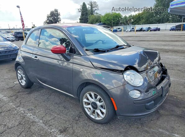 3C3CFFKR7HT694411 2017 FIAT 500 Gray Առջևի աջ