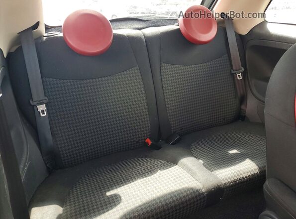 3C3CFFKR7HT694411 2017 FIAT 500 Gray Հետևի նստատեղերի տեսք