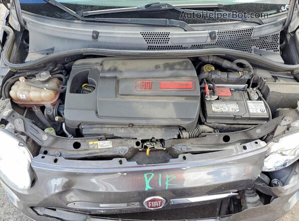 3C3CFFKR7HT694411 2017 FIAT 500 Gray Սալոնի հետևի տեսք