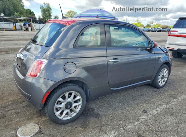3C3CFFKR7HT694411 2017 FIAT 500 Gray Հետևի աջ