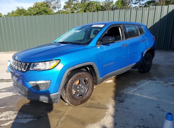 3C4NJCAB0LT247854 2020 JEEP COMPASS Синий 