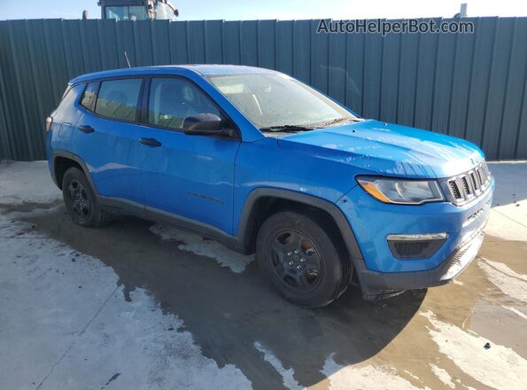 3C4NJCAB0LT247854 2020 JEEP COMPASS Синий 