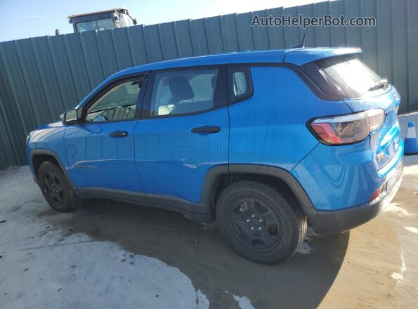 3C4NJCAB0LT247854 2020 JEEP COMPASS Синий Панорамный вид салона 360°
