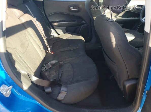3C4NJCAB0LT247854 2020 JEEP COMPASS Синий Вид задней части салона