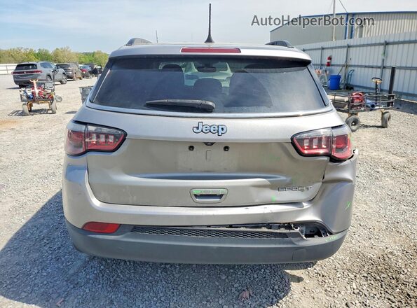 3C4NJCAB1KT726606 2019 JEEP COMPASS Silver უკანა ხედი