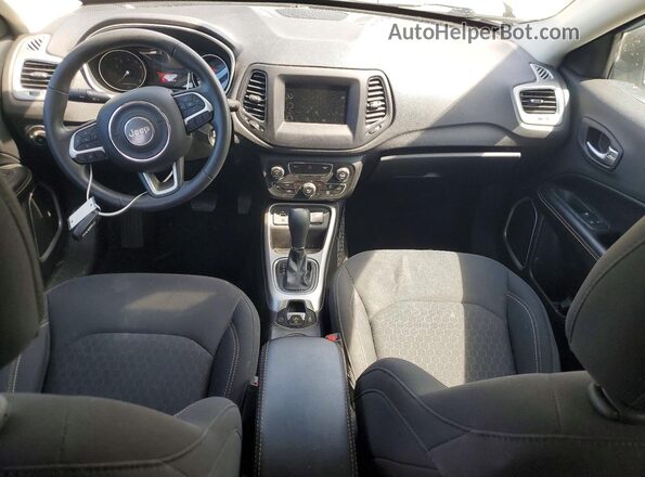 3C4NJCAB1KT726606 2019 JEEP COMPASS Silver წინა პანელის ხედი