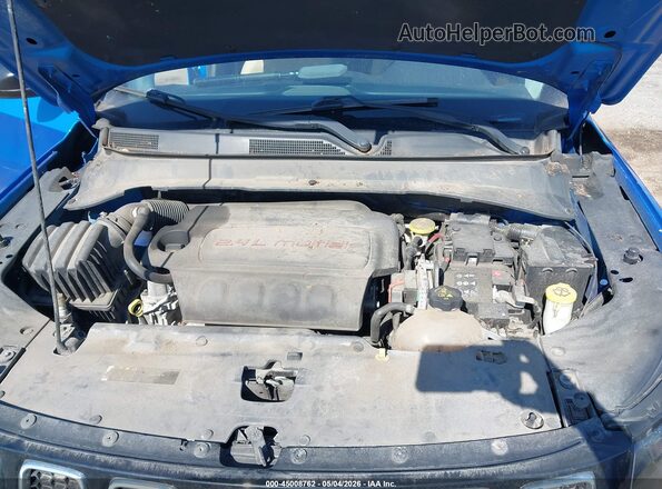 3C4NJCAB2JT181417 2018 JEEP COMPASS Blue Widok z tyłu