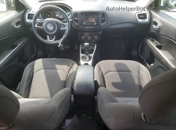 3C4NJCAB2JT263292 2018 JEEP COMPASS White Vista del salpicadero