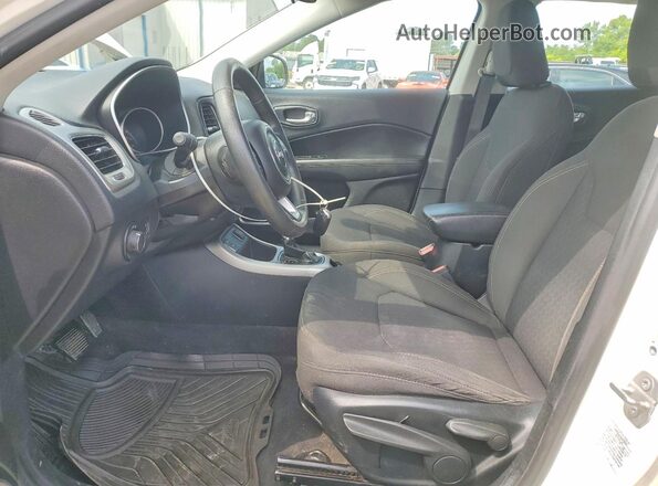 3C4NJCAB2JT263292 2018 JEEP COMPASS White Vista interior delantera