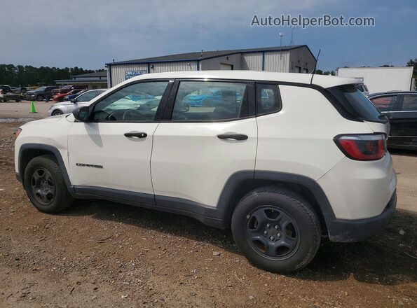 3C4NJCAB2JT263292 2018 JEEP COMPASS White Trasero izquierdo