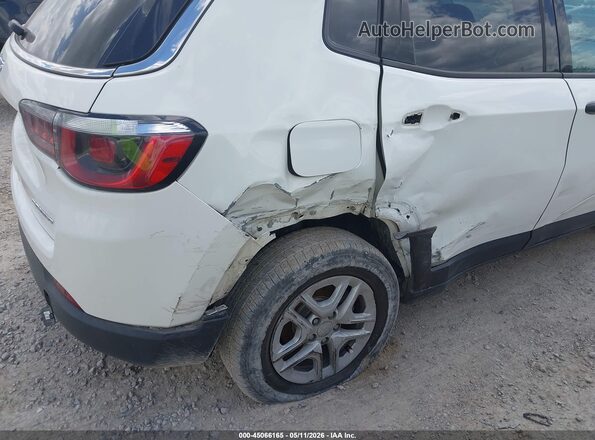 3C4NJCAB2LT124864 2020 JEEP COMPASS White Front view