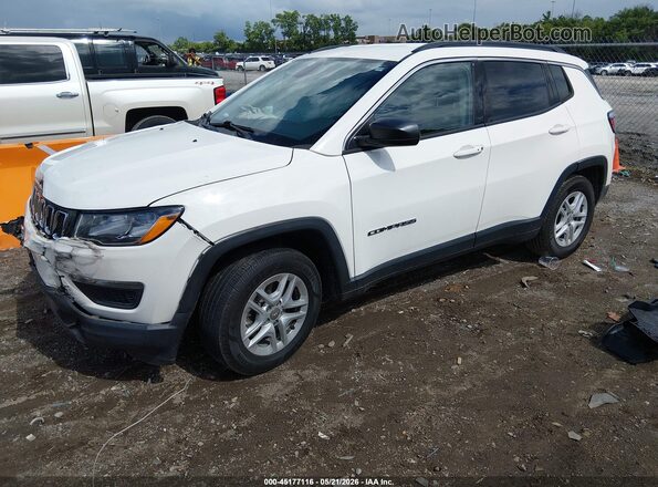 3C4NJCAB3KT677330 2019 JEEP COMPASS White 