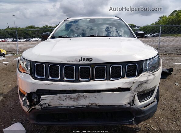 3C4NJCAB3KT677330 2019 JEEP COMPASS White 
