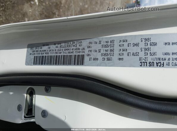 3C4NJCAB3KT677330 2019 JEEP COMPASS White 