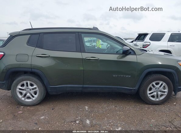 3C4NJCAB4JT500039 2018 JEEP COMPASS Green 