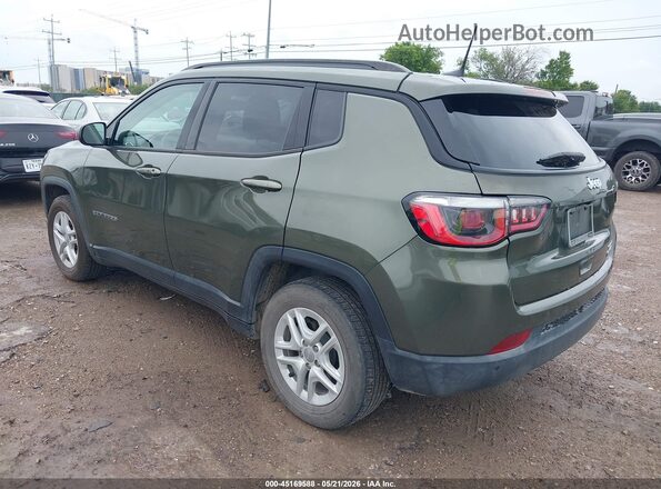 3C4NJCAB4JT500039 2018 JEEP COMPASS Green 