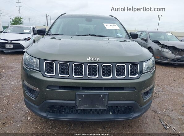 3C4NJCAB4JT500039 2018 JEEP COMPASS Green 