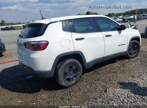 3C4NJCAB5LT124986 2020 JEEP COMPASS White Հետևի աջ