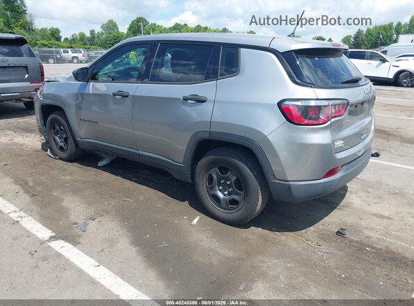 3C4NJCAB6JT227766 2018 JEEP COMPASS Серый Задняя левая четверть