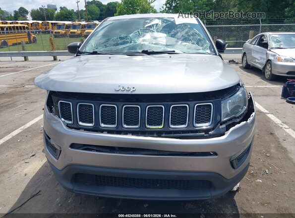 3C4NJCAB6JT227766 2018 JEEP COMPASS Серый Вид спереди