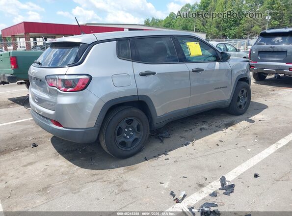 3C4NJCAB6JT227766 2018 JEEP COMPASS Серый Задняя правая четверть