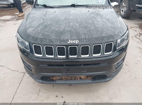3C4NJCAB6JT438823 2018 JEEP COMPASS Black ხელსაწყოთა პანელის ხედი