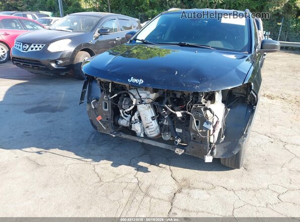 3C4NJCAB7JT411503 2018 JEEP COMPASS Black Դիմացի տեսք