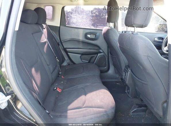 3C4NJCAB7JT411503 2018 JEEP COMPASS Black VIN կոդի պիտակի տեսք