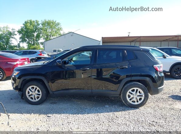 3C4NJCAB8JT133582 2018 JEEP COMPASS Black 