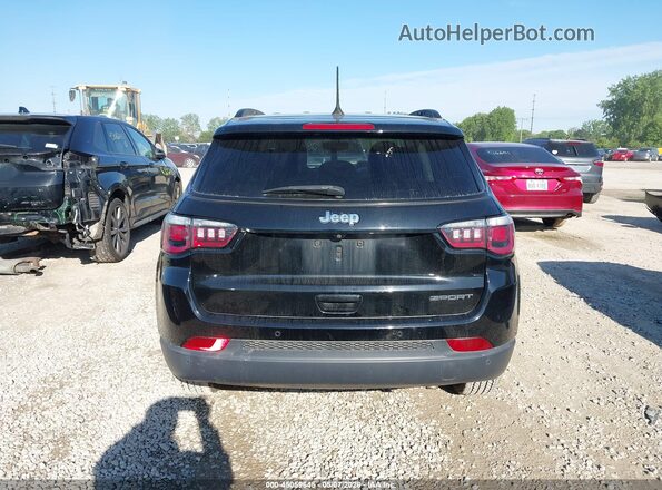 3C4NJCAB8JT133582 2018 JEEP COMPASS Black 