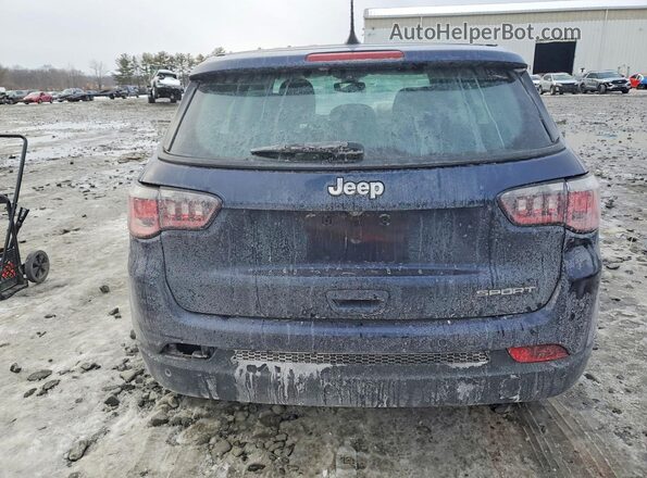 3C4NJCAB8KT838240 2019 JEEP COMPASS Blue 