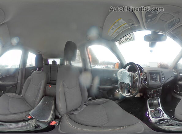 3C4NJCAB8KT838240 2019 JEEP COMPASS Blue 