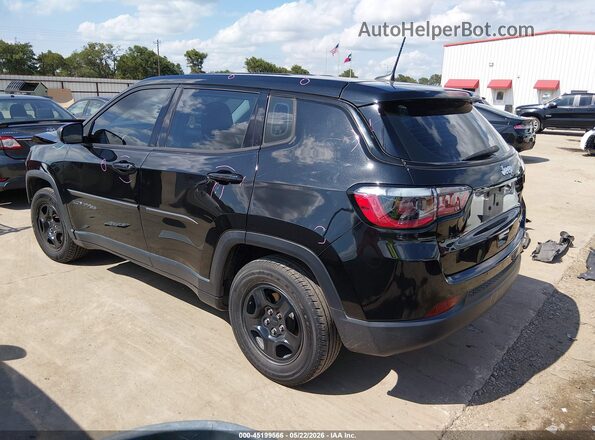 3C4NJCAB8LT253000 2020 JEEP COMPASS Black Rear left