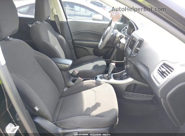 3C4NJCAB8LT253000 2020 JEEP COMPASS Black Front interior view