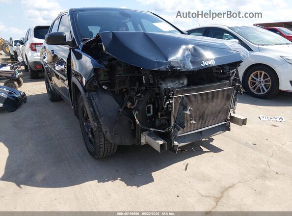 3C4NJCAB8LT253000 2020 JEEP COMPASS Black Front view