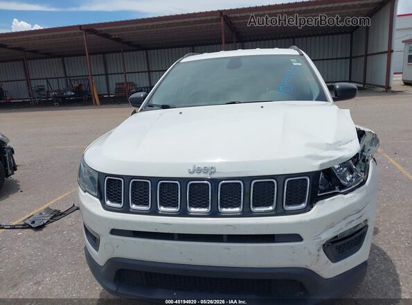 3C4NJCAB9JT133669 2018 JEEP COMPASS White Вид щитка приладів