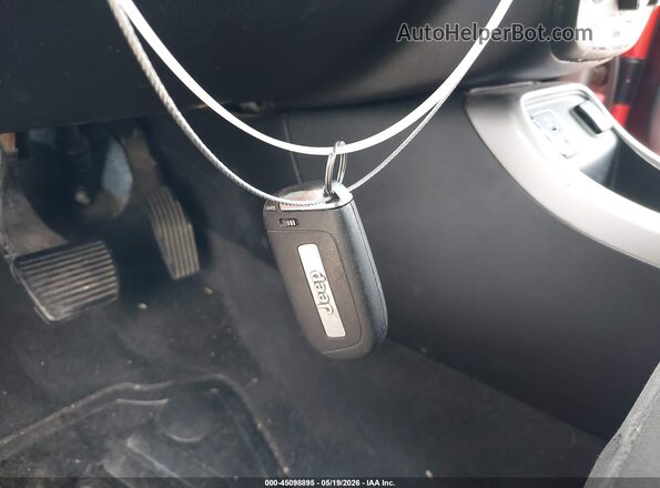 3C4NJCABXJT233375 2018 JEEP COMPASS Orange Dashboard view
