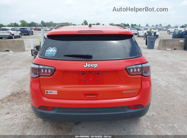 3C4NJCABXJT233375 2018 JEEP COMPASS Orange 