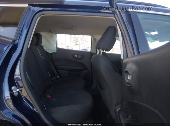 3C4NJCABXMT563649 2021 JEEP COMPASS Blue Vista de la etiqueta del VIN