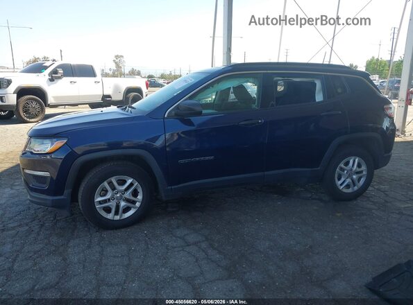 3C4NJCABXMT563649 2021 JEEP COMPASS Blue Vista interior de 360 grados