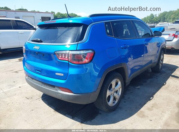 3C4NJCBB0JT137673 2018 JEEP COMPASS Blue Tył prawy