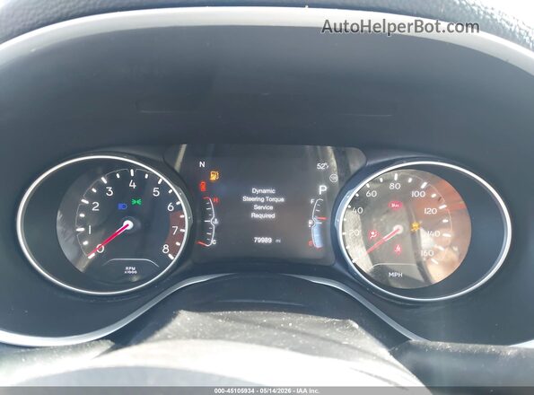 3C4NJCBB1JT165952 2018 JEEP COMPASS Gray Հետևի նստատեղերի տեսք