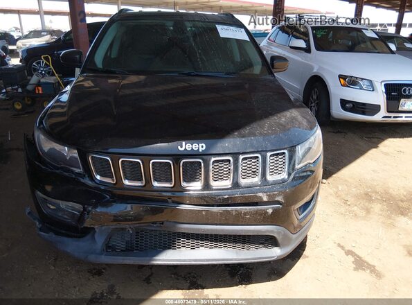 3C4NJCBB1KT855623 2019 JEEP COMPASS Black Вид панелі приладів