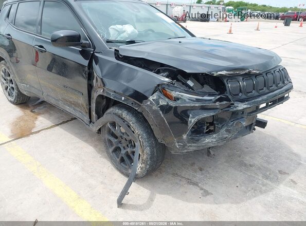 3C4NJCBB1NT178030 2022 JEEP COMPASS Black წინა ხედი