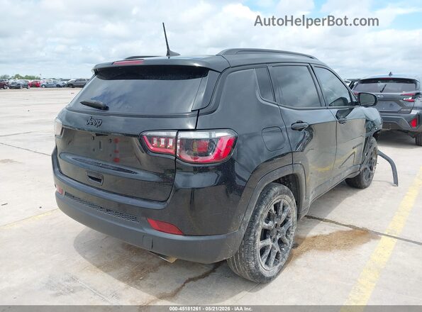 3C4NJCBB1NT178030 2022 JEEP COMPASS Black უკანა მარჯვენა