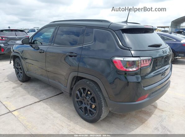 3C4NJCBB1NT178030 2022 JEEP COMPASS Black უკანა მარცხენა